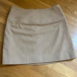Banana Republic camel wool skirt
